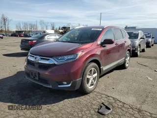 2017 Honda CR-V Touring with VIN 2HKRW2H95HH612018, listed as a Copart auction lot 50395575 with 90,163 mi miles and Salvage Title. Bid and sale history available at carsss.com. Image 1.
