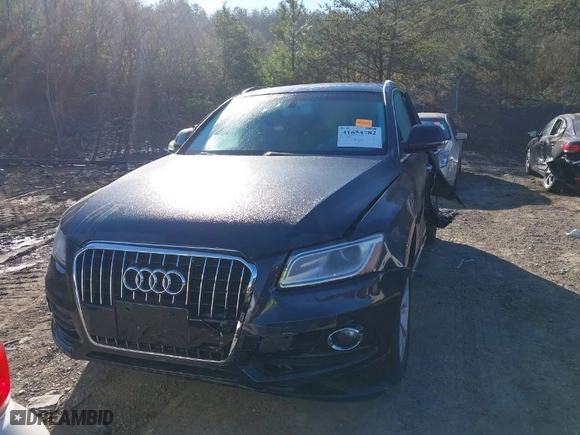 2016 Audi Q5 Premium with VIN WA1C2AFP8GA046420, listed as a IAAI auction lot 41654782 with 93,534 mi miles. Bid and sale history available at carsss.com. Image 12.