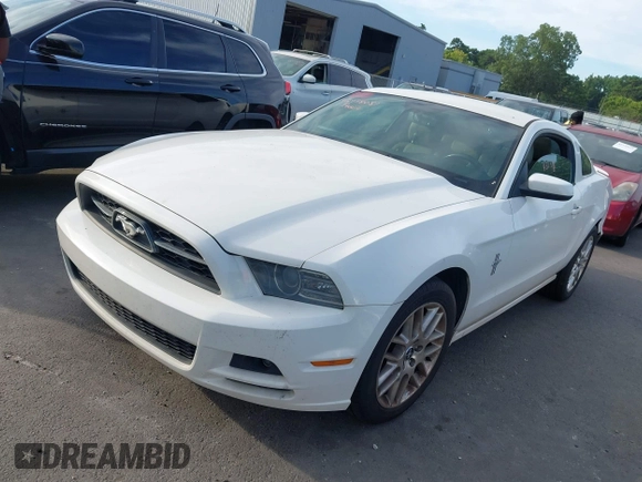 2013 Ford Mustang V6 with VIN 1ZVBP8AM1D5254018, listed as a IAAI auction lot 42738081 with 231,643 mi miles and . Bid and sale history available at DreamBid. Image 20.
