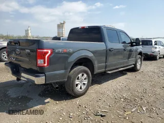2017 Ford F-150 XL with VIN 1FTFW1EG1HKD84861, listed as a Copart auction lot 53376675 with 117,301 mi miles and Salvage title. Bid and sale history available at DreamBid. Image 3.