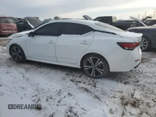 2023 Nissan Sentra SR with VIN 3N1AB8DV1PY258176, listed as a Copart auction lot 42323155 with 22,030 mi miles and Salvage Title. Bid and sale history available at carsss.com. Image 2.
