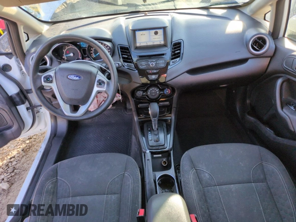 2019 Ford Fiesta SE with VIN 3FADP4BJ9KM124350, listed as a Copart auction lot 47669205 with 96,141 mi miles and Salvage Title. Bid and sale history available at carsss.com. Image 8.