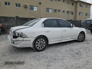 2003 Hyundai Sonata GLS with VIN KMHWF35H03A879762, listed as a Copart auction lot 84282744 with 192,132 mi miles and Salvage Title. Bid and sale history available at carsss.com. Image 3.