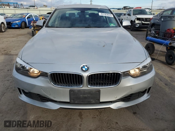 2015 BMW 3 Series 328i xDrive with VIN WBA3B5C5XFF962062, listed as a Copart auction lot 43183655 with 61,542 mi miles and Salvage Title. Bid and sale history available at carsss.com. Image 5.