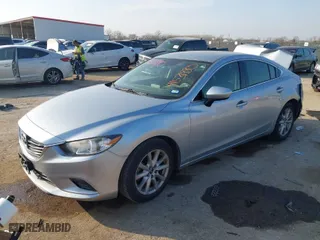 2016 Mazda Mazda6 i Sport with VIN JM1GJ1U52G1406986, listed as a IAAI auction lot 41531980 with 92,518 mi miles. Bid and sale history available at carsss.com. Image 2.