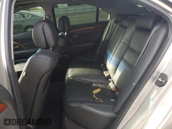 2006 Acura RL with VIN JH4KB16556C005244, listed as a Copart auction lot 50843265 with Not Provided miles and Salvage Title. Bid and sale history available at DreamBid. Image 10.