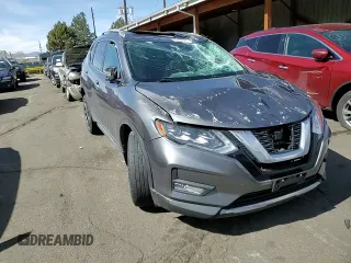 2017 Nissan Rogue SL with VIN 5N1AT2MV2HC774723, listed as a Copart auction lot 48857545 with 205,035 mi miles and Salvage Title. Bid and sale history available at carsss.com. Image 10.