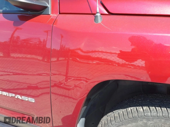 2016 Jeep Compass Latitude with VIN 1C4NJDEB3GD755831, listed as a IAAI auction lot 42222434 with 115,593 mi miles and . Bid and sale history available at DreamBid. Image 6.