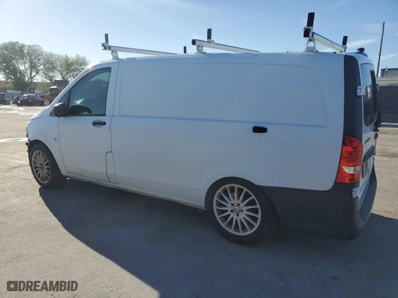 2016 Mercedes-Benz Metris Cargo Van with VIN WD3PG2EA3G3115573, listed as a Copart auction lot 47168305 with 139,279 mi miles and Salvage Title. Bid and sale history available at carsss.com. Image 2.