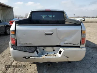 2006 Honda Ridgeline RTL with VIN 2HJYK16596H540209, listed as a Copart auction lot 51762595 with 172,736 mi miles and Salvage Title. Bid and sale history available at carsss.com. Image 6.