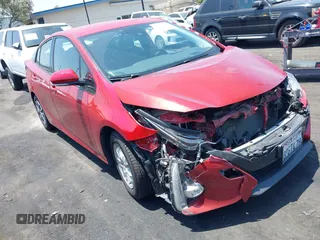 2020 Toyota Prius LE with VIN JTDKARFP9L3133597, listed as a IAAI auction lot 42564095 with 67,257 mi miles and . Bid and sale history available at DreamBid. Image 1.