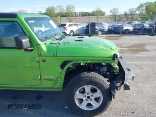 2019 Jeep Wrangler Sport S z VIN 1C4HJXAN0KW661787, wystawiony jako IAAI lot #42238918 z przebiegiem 25 364 mil mil oraz . Historia ofert i sprzedaży dostępna na DreamBid. Obrazek 17.