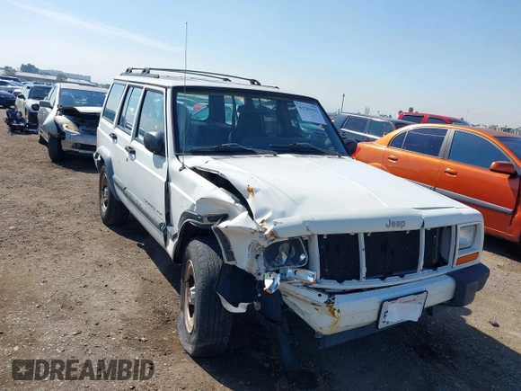 2001 Jeep Cherokee Sport with VIN 1J4FT48S81L507558, listed as a IAAI auction lot 41586992 with 279,132 mi miles. Bid and sale history available at carsss.com. Image 6.