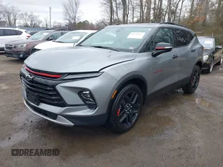 2024 Chevrolet Blazer LT с VIN 3GNKBJR49RS180008, выставлен на аукционе IAAI как лот 41739457 с пробегом 6 508 миль миль и . История ставок и продаж доступна на DreamBid. Изображение 2.