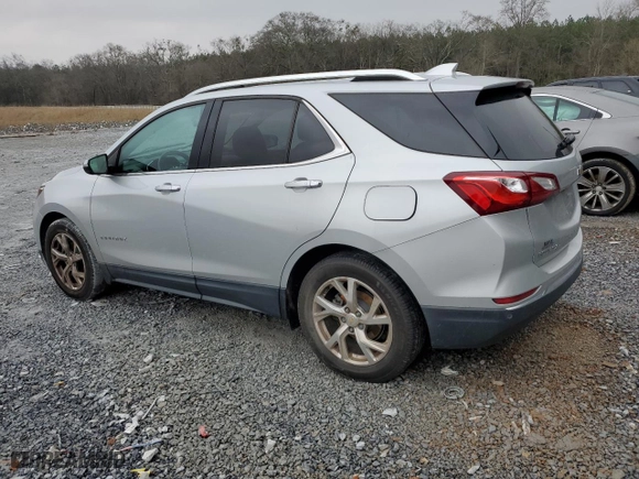 2018 Chevrolet Equinox Premier with VIN 2GNAXMEV2J6190959, listed as a Copart auction lot 45976725 with 0 mi miles and Salvage Title. Bid and sale history available at carsss.com. Image 2.