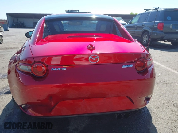 2018 Mazda MX-5 Miata Grand Touring with VIN JM1NDAM7XJ0204135, listed as a IAAI auction lot 42474750 with 16,852 mi miles and . Bid and sale history available at DreamBid. Image 17.