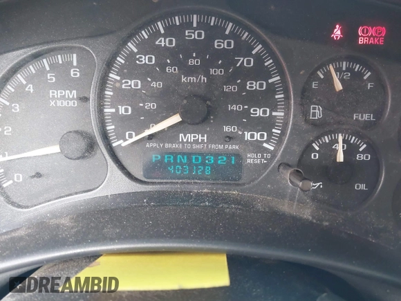 2002 Chevrolet Suburban LS with VIN 1GNFK16Z92J122439, listed as a IAAI auction lot 41806539 with 403,128 mi miles. Bid and sale history available at carsss.com. Image 7.