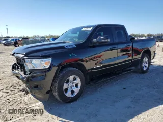 2023 Ram 1500 Lone Star with VIN 1C6RREBT1PN553326, listed as a Copart auction lot 42708125 with 55,353 mi miles and Salvage Title. Bid and sale history available at carsss.com. Image 1.