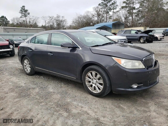 2013 Buick LaCrosse Leather with VIN 1G4GC5ERXDF186087, listed as a Copart auction lot 43629965 with 221,200 mi miles and Salvage Title. Bid and sale history available at carsss.com. Image 4.