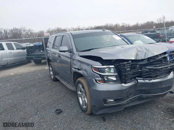 2018 Chevrolet Tahoe LT with VIN 1GNSKBKC9JR245289, listed as a IAAI auction lot 41617113 with 1 mi miles. Bid and sale history available at carsss.com. Image 1.