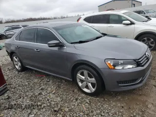 2013 Volkswagen Passat SE with VIN 1VWBH7A38DC086825, listed as a Copart auction lot 49668035 with 119,005 mi miles and Salvage title. Bid and sale history available at DreamBid. Image 4.