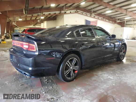 2014 Dodge Charger RT with VIN 2C3CDXDT4EH124147, listed as a Copart auction lot 65571904 with 121,538 mi miles and Salvage Title. Bid and sale history available at carsss.com. Image 3.