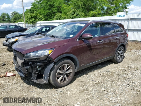 2019 Kia Sorento EX с VIN 5XYPHDA57KG536563, выставлен на аукционе Copart как лот 61100695 с пробегом 67 360 миль миль и Списание • Salvage title. История ставок и продаж доступна на DreamBid. Изображение 1.