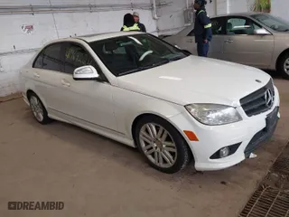 2009 Mercedes-Benz C-Class 3.0L Sport with VIN WDDGF81XX9F281618, listed as a IAAI auction lot 41969224 with NaN miles. Bid and sale history available at carsss.com. Image 1.