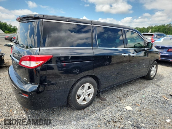 2013 Nissan Quest SV with VIN JN8AE2KP9D9063874, listed as a Copart auction lot 64739245 with 115,487 mi miles and Clean title. Bid and sale history available at DreamBid. Image 3.