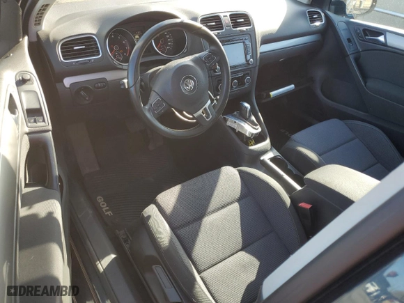 2013 Volkswagen Golf w/Conv & Sunroof with VIN WVWBB7AJ2DW015329, listed as a Copart auction lot 53741895 with 62,609 mi miles and Clean Title. Bid and sale history available at carsss.com. Image 8.