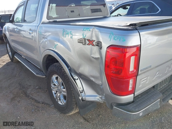 2020 Ford Ranger XL with VIN 1FTER4FH1LLA17053, listed as a IAAI auction lot 41758157 with 39,788 mi miles. Bid and sale history available at carsss.com. Image 6.