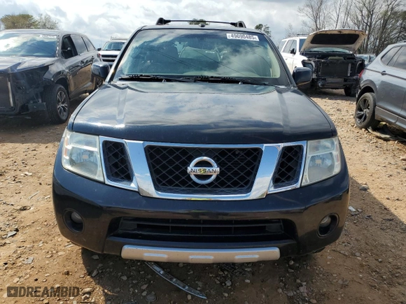 2008 Nissan Pathfinder LE with VIN 5N1AR18BX8C652037, listed as a Copart auction lot 49690485 with 206,610 mi miles and Salvage Title. Bid and sale history available at carsss.com. Image 5.