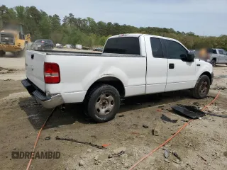 2005 Ford F-150 STX with VIN 1FTRX12W55NA33581, listed as a Copart auction lot 53717995 with 291,549 mi miles and Salvage title. Bid and sale history available at DreamBid. Image 3.