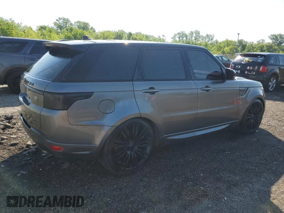 2016 Land Rover Range Rover Sport Autobiography z VIN SALWV2EF2GA562774, wystawiony jako Copart lot #55196124 z przebiegiem Nie podano mil oraz Czysty tytuł • Clean title. Historia ofert i sprzedaży dostępna na DreamBid. Obrazek 3.