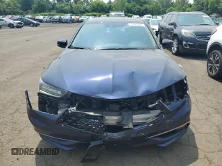 2018 Acura TLX Advance with VIN 19UUB3F73JA003800, listed as a Copart auction lot 59383825 with 72,071 mi miles and Salvage title. Bid and sale history available at DreamBid. Image 5.