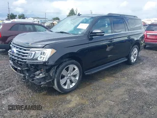 2018 Ford Expedition Max XLT z VIN 1FMJK1JT7JEA25930, wystawiony jako IAAI lot #42207776 z przebiegiem 135 184 mil mil oraz . Historia ofert i sprzedaży dostępna na DreamBid. Obrazek 2.