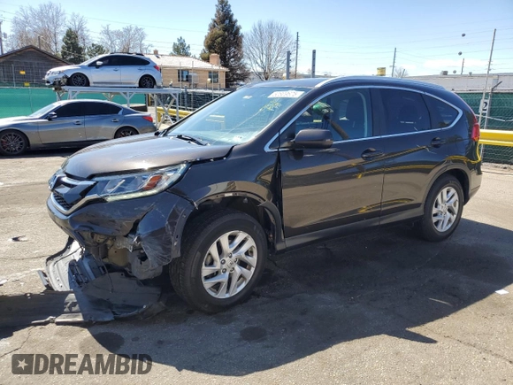 2015 Honda CR-V EX-L with VIN 2HKRM3H75FH513562, listed as a Copart auction lot 50809635 with 156,942 mi miles and Salvage Title. Bid and sale history available at carsss.com. Image 1.