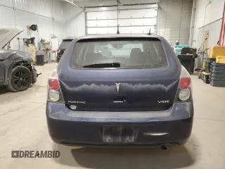 2009 Pontiac Vibe w/1SB with VIN 5Y2SP67029Z427458, listed as a Copart auction lot 82408144 with 146,450 mi miles and Clean Title. Bid and sale history available at carsss.com. Image 6.