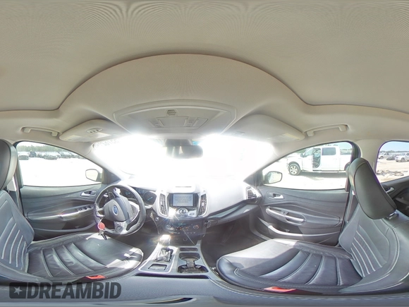 2018 Ford Escape Titanium with VIN 1FMCU0J99JUA06741, listed as a Copart auction lot 55782195 with 103,392 mi miles and Salvage title. Bid and sale history available at DreamBid. Image 16.