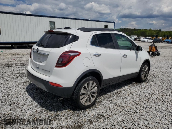 2019 Buick Encore Preferred with VIN KL4CJASB0KB757500, listed as a Copart auction lot 52890975 with 80,787 mi miles and Salvage Title. Bid and sale history available at carsss.com. Image 3.