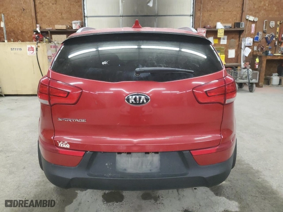 2015 Kia Sportage LX with VIN KNDPBCACXF7717542, listed as a Copart auction lot 48867775 with 112,945 mi miles and Clean Title. Bid and sale history available at carsss.com. Image 6.