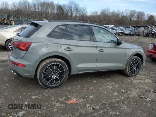 2021 Audi SQ5 Premium Plus with VIN WA1B4AFY6M2035470, listed as a Copart auction lot 46817975 with 48,178 mi miles and Salvage Title. Bid and sale history available at carsss.com. Image 3.