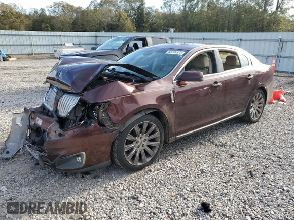 2012 Lincoln MKS with VIN 1LNHL9ERXCG801273, listed as a Copart auction lot 82476574 with 203,370 mi miles and Salvage Title. Bid and sale history available at DreamBid. Image 1.