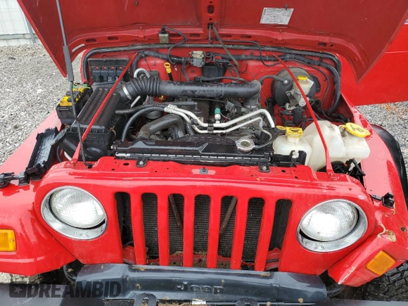 2005 Jeep Wrangler X с VIN 1J4FA39S45P385603, выставлен на аукционе Copart как лот 53449645 с пробегом Не указан миль и Списание • Salvage title. История ставок и продаж доступна на DreamBid. Изображение 11.