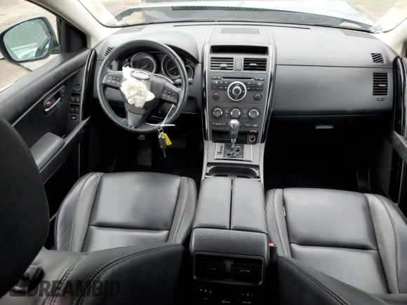 2010 Mazda CX-9 Grand Touring with VIN JM3TB3MA7A0201611, listed as a Copart auction lot 53703224 with 80,056 mi miles and Salvage Title. Bid and sale history available at carsss.com. Image 8.