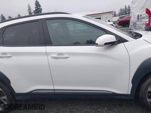 2022 Hyundai Kona Limited with VIN KM8K5CA3XNU811739, listed as a IAAI auction lot 41271588 with 50,007 mi miles and . Bid and sale history available at DreamBid. Image 14.