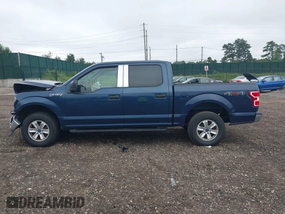 2018 Ford F-150 XL with VIN 1FTEW1EP6JKF00220, listed as a IAAI auction lot 42669759 with 93,996 mi miles and . Bid and sale history available at DreamBid. Image 14.