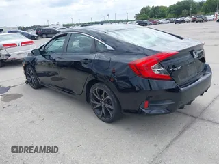 2019 Honda Civic Sport with VIN 19XFC2F85KE015159, listed as a IAAI auction lot 41993276 with 82,542 mi miles and . Bid and sale history available at DreamBid. Image 3.