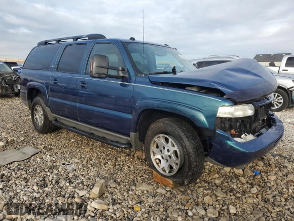 2005 Chevrolet Suburban Z71 with VIN 3GNFK16ZX5G275563, listed as a Copart auction lot 85082084 with 217,164 mi miles and Salvage Title. Bid and sale history available at carsss.com. Image 4.