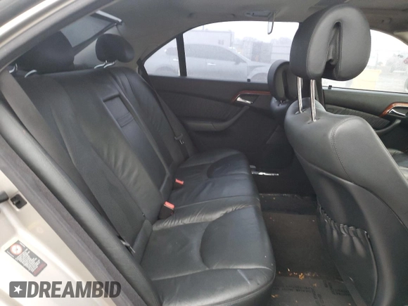2005 Mercedes-Benz S-Class 4.3L with VIN WDBNG83JX5A455457, listed as a Copart auction lot 86955214 with 0 mi miles and Salvage Title. Bid and sale history available at carsss.com. Image 10.